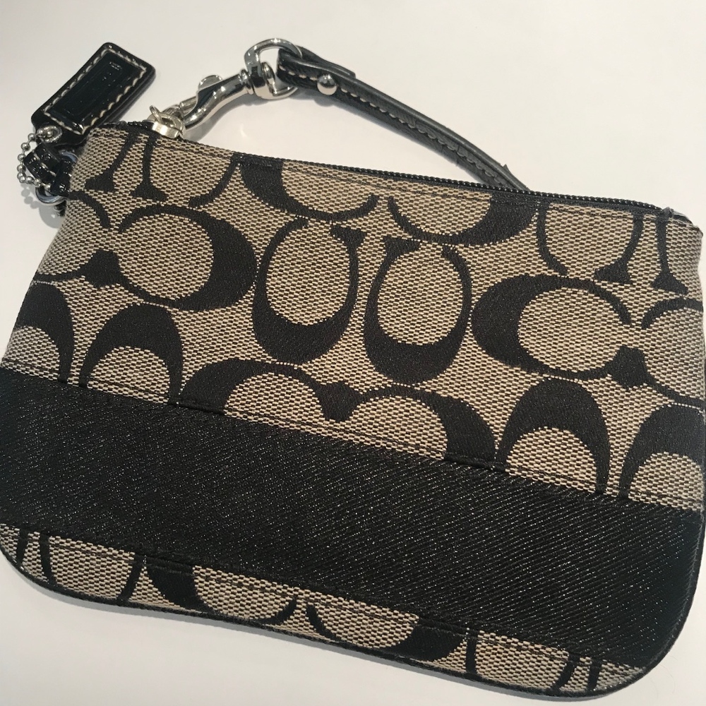Classic Coach Wristlet